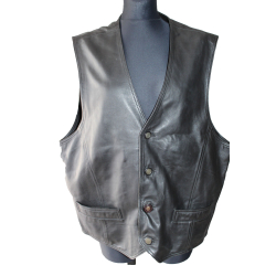 KAMIZELKA MOTOR SKÓRA rozm. 56